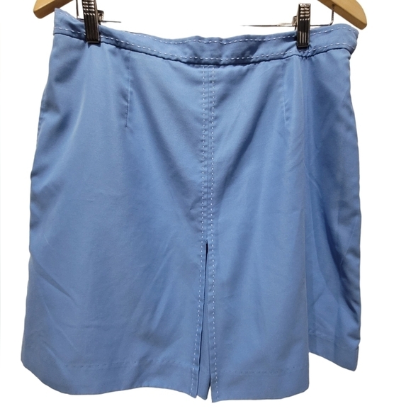 Size 12 X-Tra Dry Baby Blue Skort Golf ⛳️ Tennis Casual Summer - Picture 1 of 6